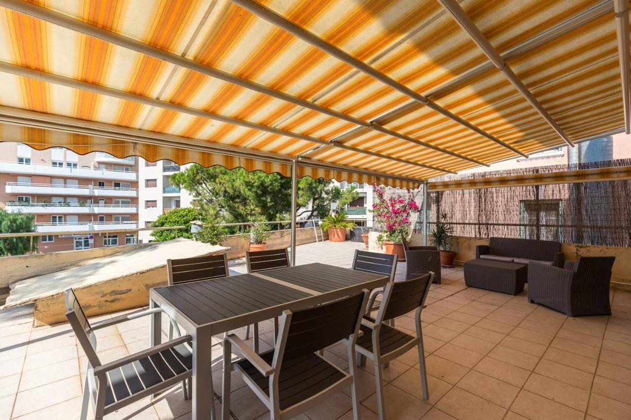 Grande Terrasse à Coté Monaco&plage